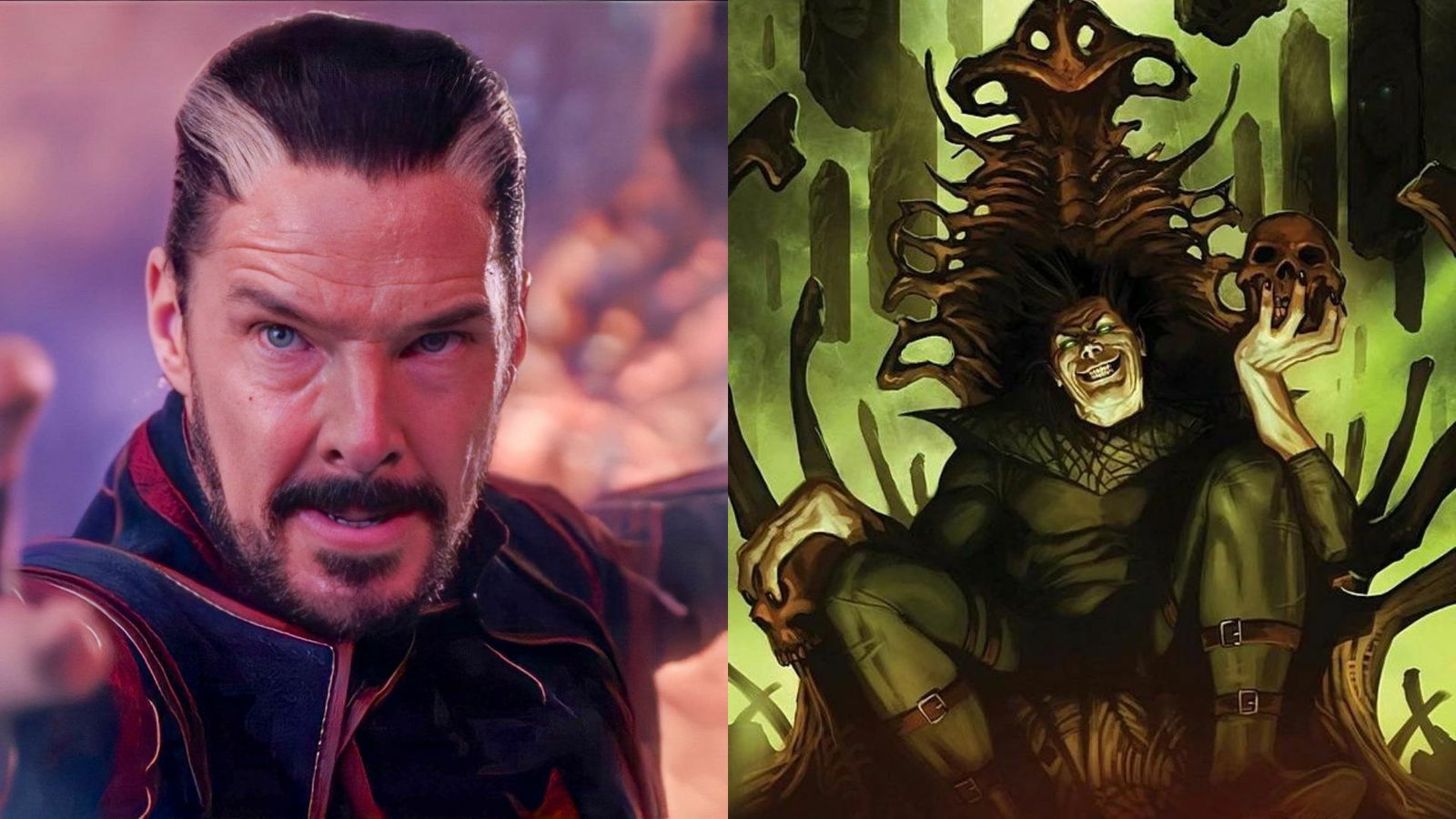 Immagine di Il villain Incubo nei concept art di Doctor Strange 2 [FOTO]