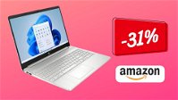 Laptop HP con lo SCONTO del 31% su Amazon: SOLO 479€!