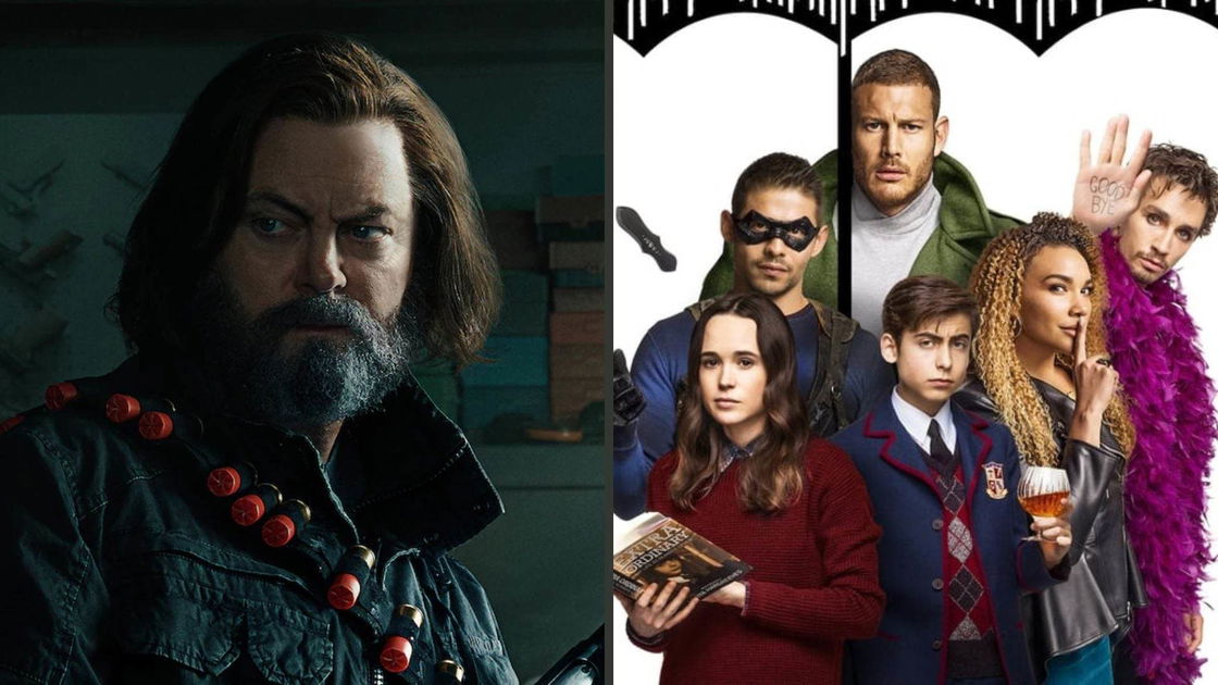 Copertina di Nick Offerman passa da The Last of Us a The Umbrella Academy 4