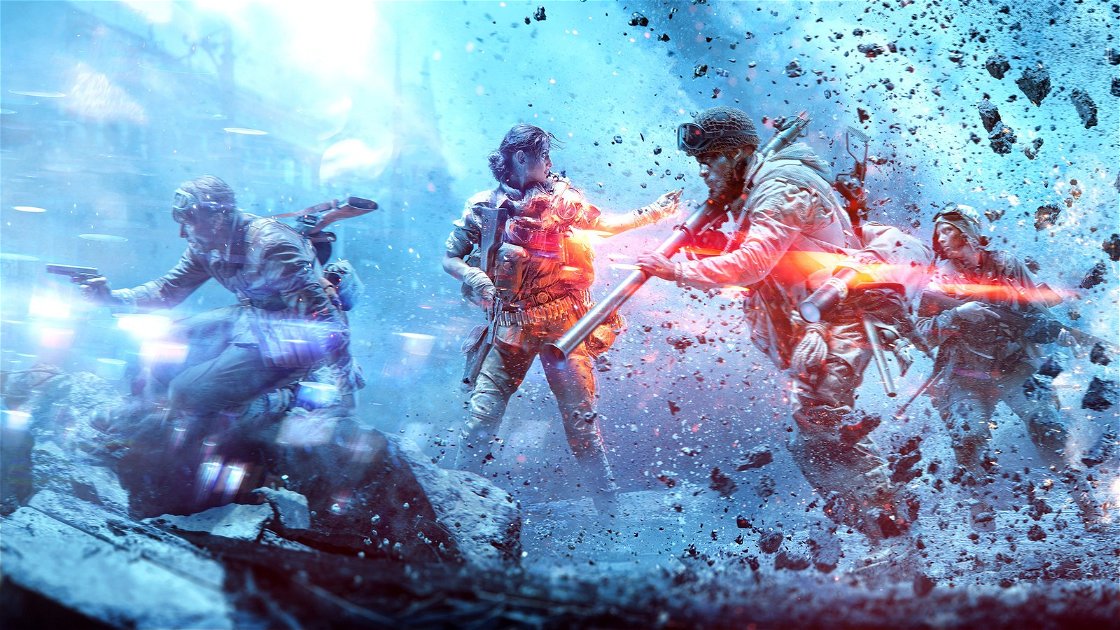 Copertina di Battlefield V gioca con la Battle Royale: il trailer ufficiale di Tempesta di Fuoco