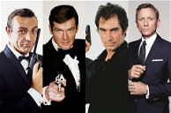 Copertina di Tutti gli attori che hanno interpretato James Bond, da Sean Connery a Daniel Craig