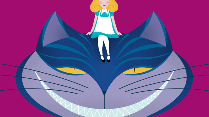 Copertina di Le frasi più belle tratte dal libro Alice nel Paese delle Meraviglie