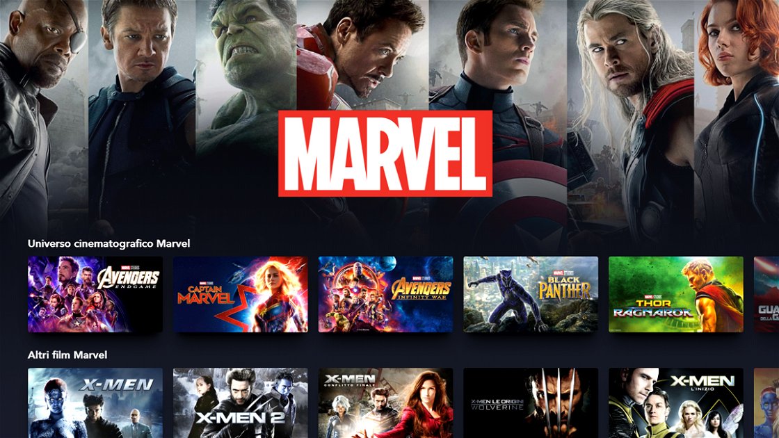 Copertina di Marvel, tutti i film e le serie TV in catalogo su Disney+