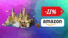 Copertina di MAGICO! Il Castello di Hogwarts LEGO in OFFERTA a 151€!