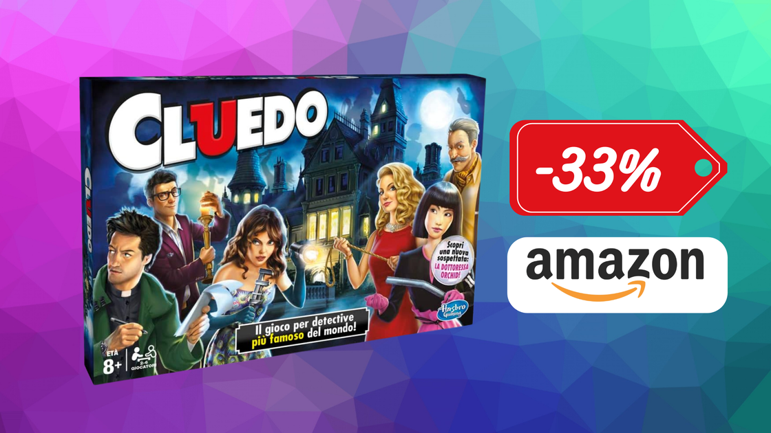 Hasbro Gaming - Cluedo, Gioco in Scatola, 8 anni to 99 anni –