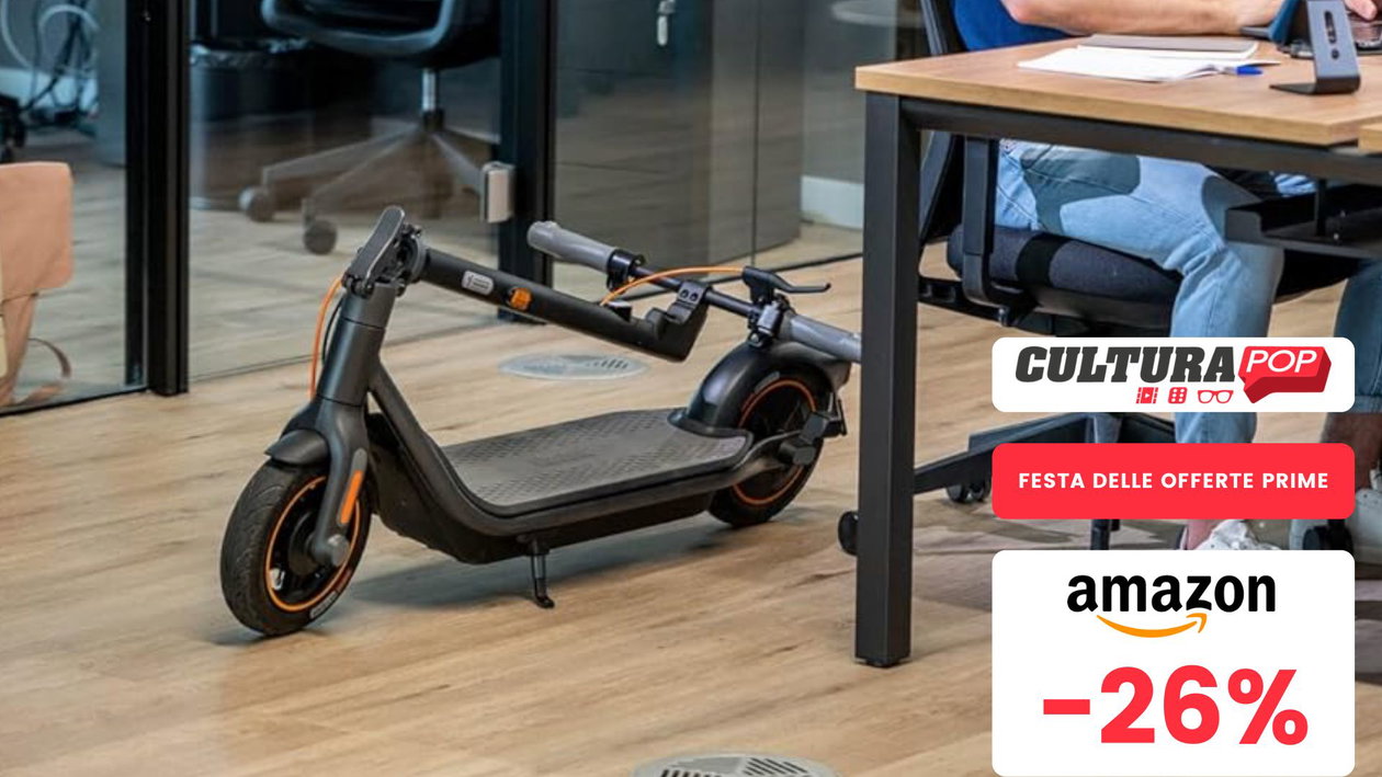 Immagine di Ninebot, il migliore monopattino elettrico in sconto del 26%!