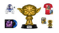 Copertina di Star Wars: i nuovi gadget includono Funko Pop esclusivi, t-shirt e molto altro