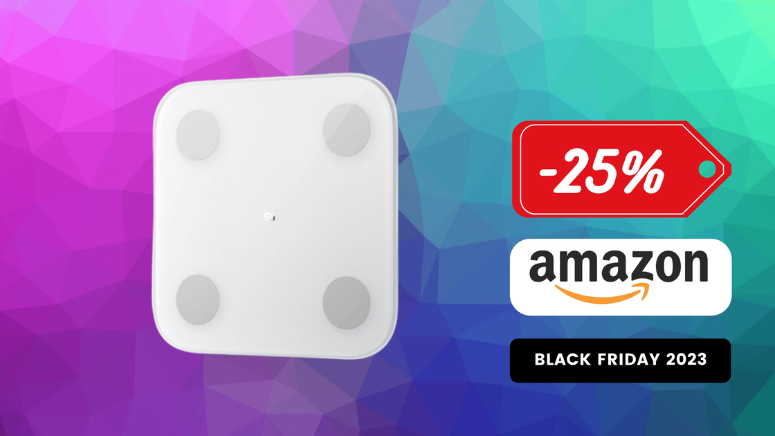 Copertina di Bilancia Digitale Xiaomi , CHE PREZZO! Su Amazon risparmi il 25%