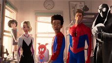 Copertina di Spider-Man: Un nuovo Universo, era previsto un cameo di Tom Holland