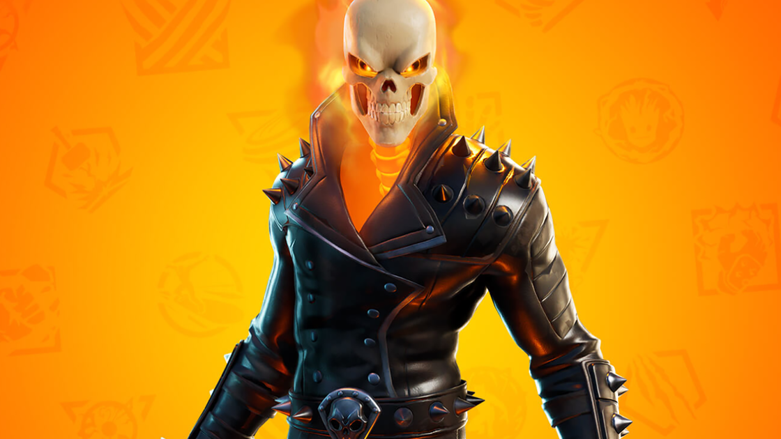 Copertina di Sull'isola di Fortnite atterra anche Ghost Rider: ecco come ottenere la skin Marvel