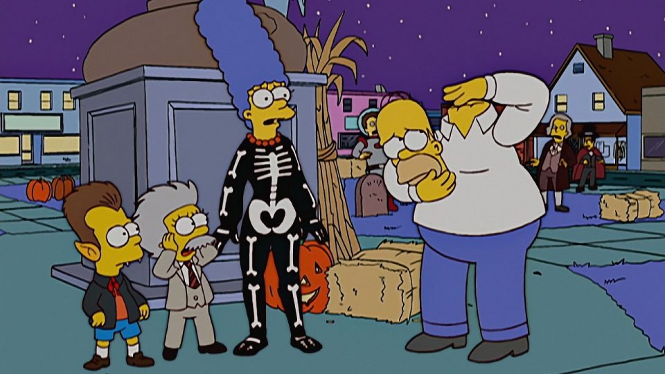 Copertina di I Simpson festeggiano 30 anni di La paura fa novanta con un video