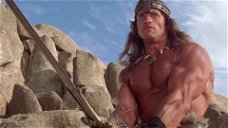 Copertina di Schwarzenegger paragona la democrazia alla spada di Conan il Barbaro