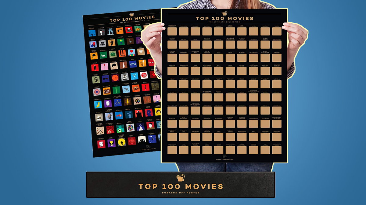 Immagine di Questo poster è per veri cinefili! 100 film leggendari, li hai visti tutti?