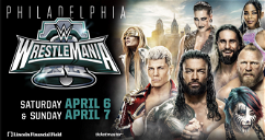 Copertina di WrestleMania 40, in vendita i biglietti del grande show WWE