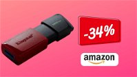 Prezzo RIDICOLO per questa chiavetta USB 128GB di Kingston: SOLO 10€!