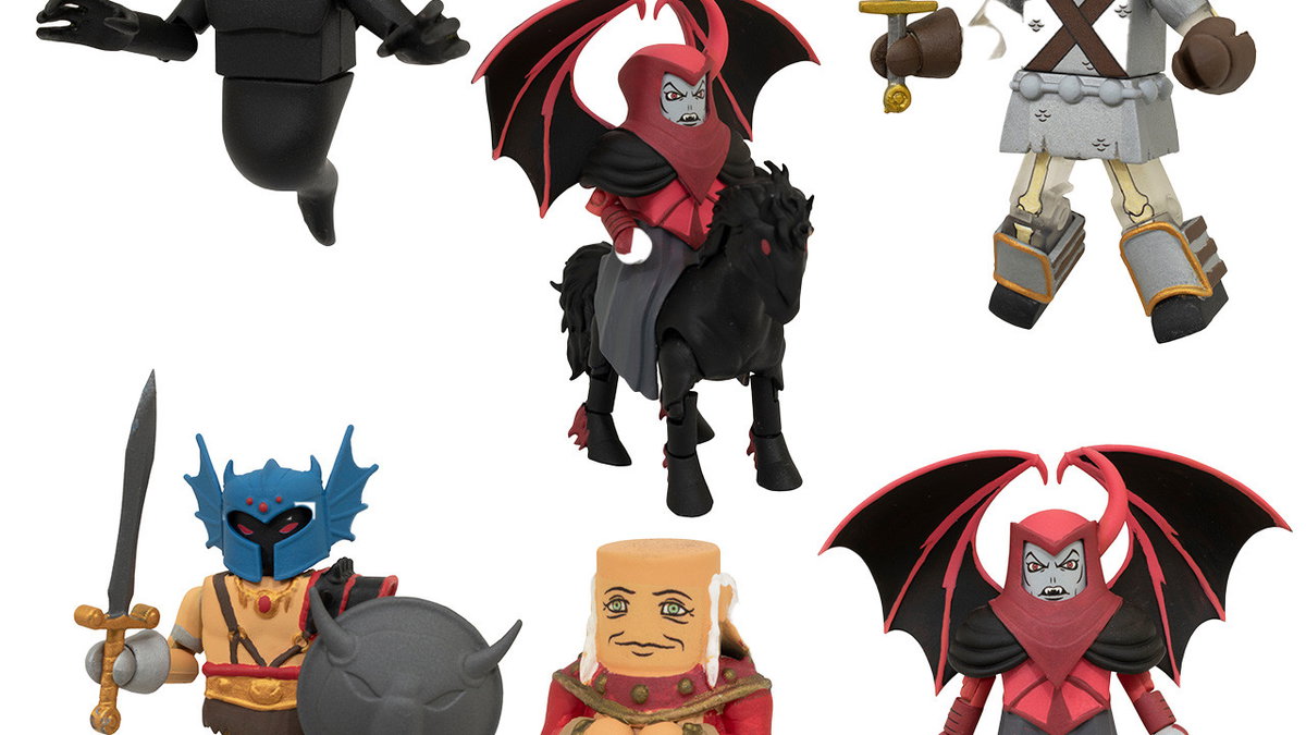 Immagine di Nuovo Set Deluxe di Minimates ispirato ai Cattivi di Dungeons and Dragons