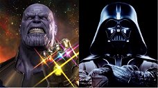 Copertina di Avengers: Infinity War, per Joe Russo Thanos è il Darth Vader 2.0