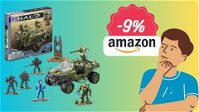MEGA Halo - Warthog Fleetcom SCONTATO su Amazon! Solo 68€!
