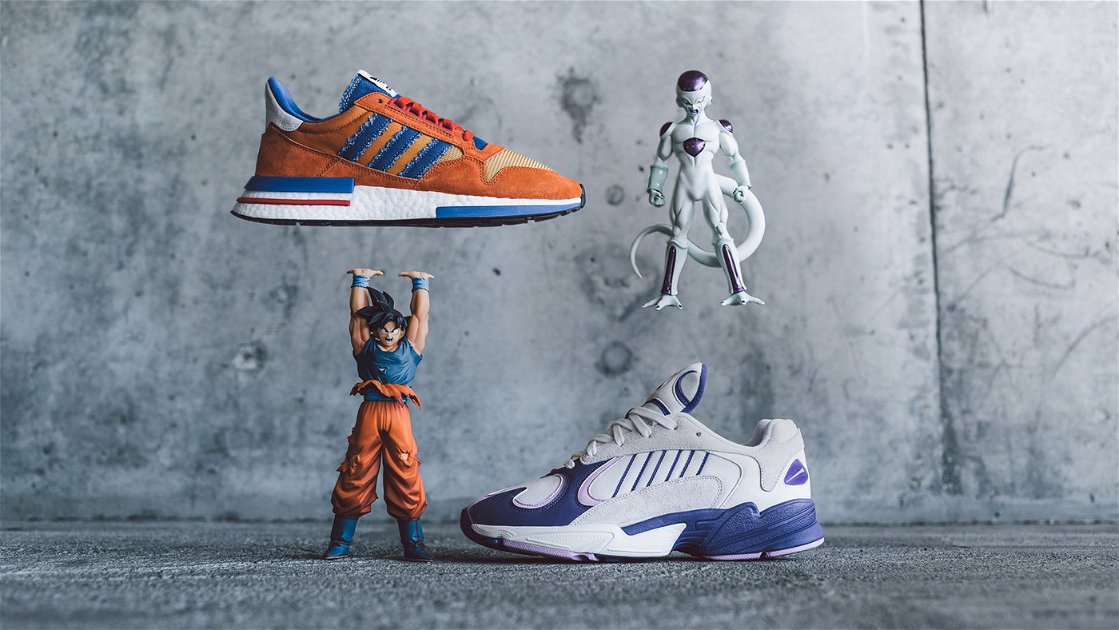 Copertina di Adidas x Dragon Ball Z, tutti i modelli di scarpe ispirati all'anime