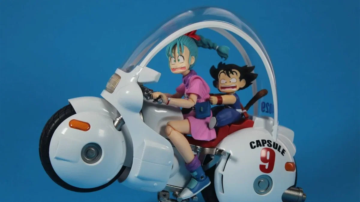 Immagine di Bulma's Motorcycle SH Figuarts, recensione di un mezzo iconico