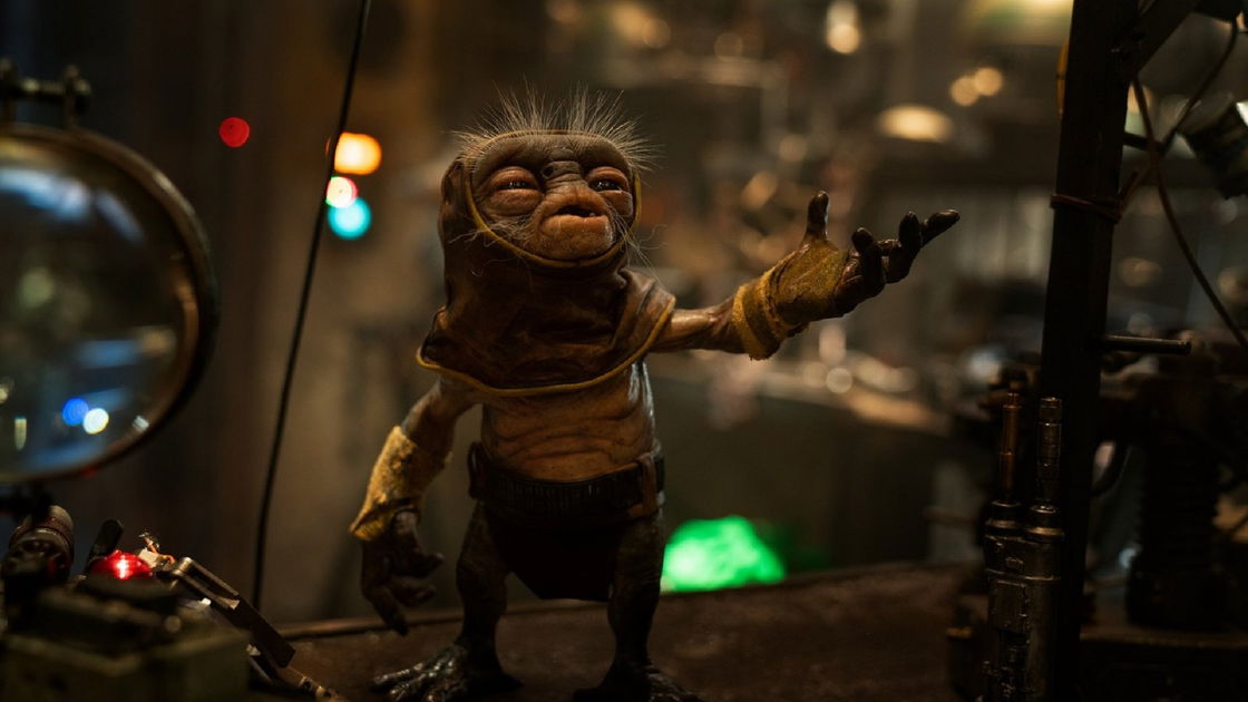 Copertina di Star Wars, Babu Frik e l'intervento di Steven Spielberg