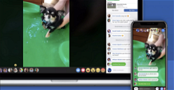 Copertina di Su Facebook Messenger sarà possibile guardare video insieme agli amici