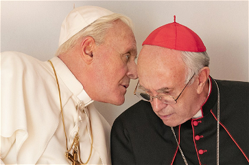 Copertina di I due papi, la recensione del film Netflix: vivo un Papa se ne fa un altro (film)