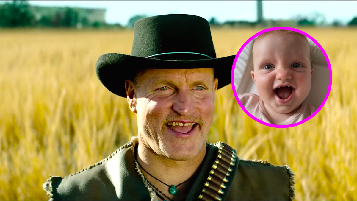 Immagine di La foto della bambina uguale a Woody Harrelson è virale (e l'attore ha risposto)