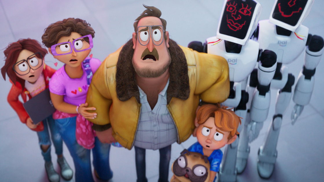 Copertina di I Mitchell contro le macchine: personaggi e doppiatori del film d'animazione