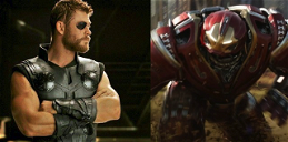 Copertina di Avengers: Infinity War, ecco la nuova arma di Thor e il pilota della Hulkbuster