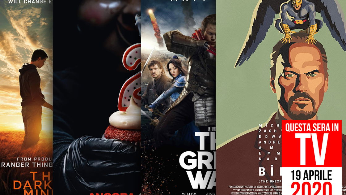 Copertina di Questa sera in TV: i consigli di NoSpoiler per il 19 aprile 2020