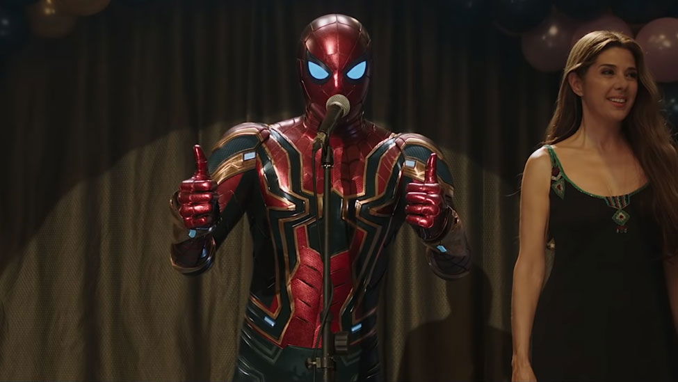 Copertina di Tutti i costumi di Peter Parker in Spider-Man: Far From Home