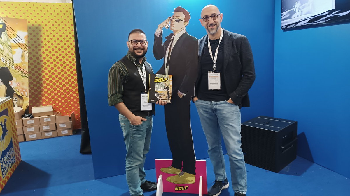 Immagine di Giuseppe Mayer: "Mr Wolf è liberamente ispirato a Fedez per raccontare le sfide di oggi" | Intervista a Lucca Comics & Games 2023