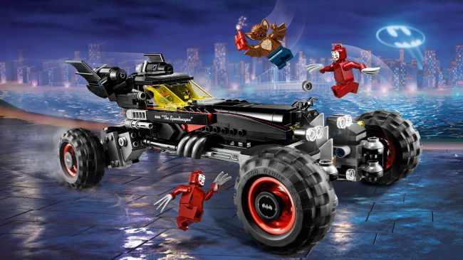 Copertina di LEGO Batman - Il Film, la Batmobile e gli altri veicoli nel dettaglio