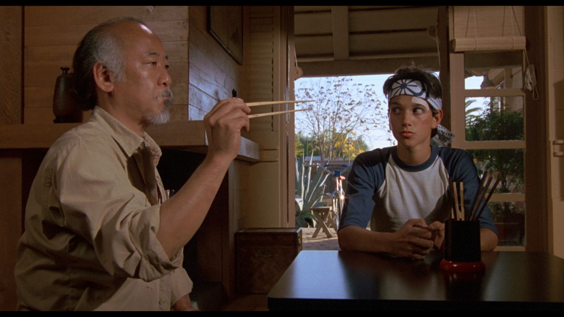 Copertina di Karate Kid: prima foto dal set di Cobra Kai, serie sequel del cult anni '80
