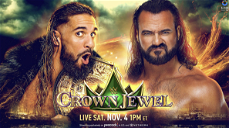 Copertina di WWE Crown Jewel 2023: card e come vederlo in streaming
