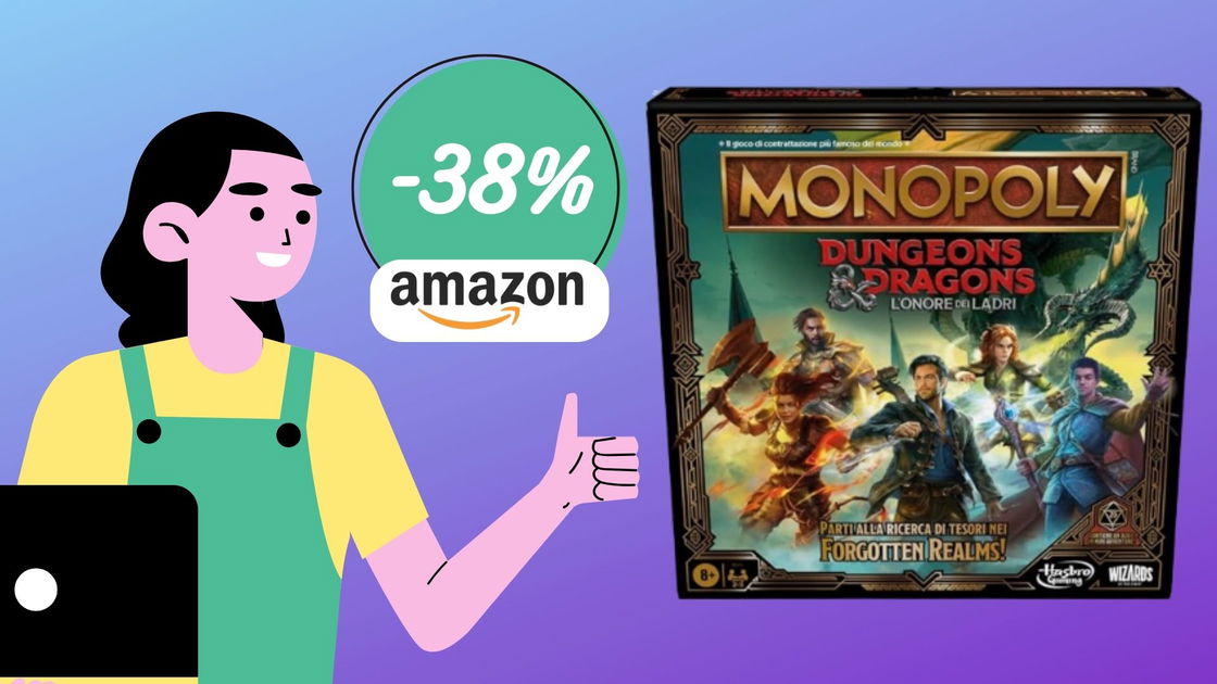 OFFERTA! Monopoly Dungeons & Dragons a meno di 28€ su ! - CulturaPop