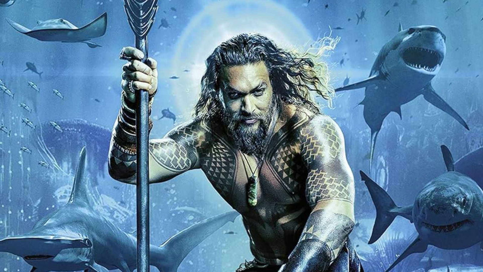 Immagine di Aquaman, per calarsi nel personaggio Jason Momoa si è ispirato a una nota rockstar [VIDEO]