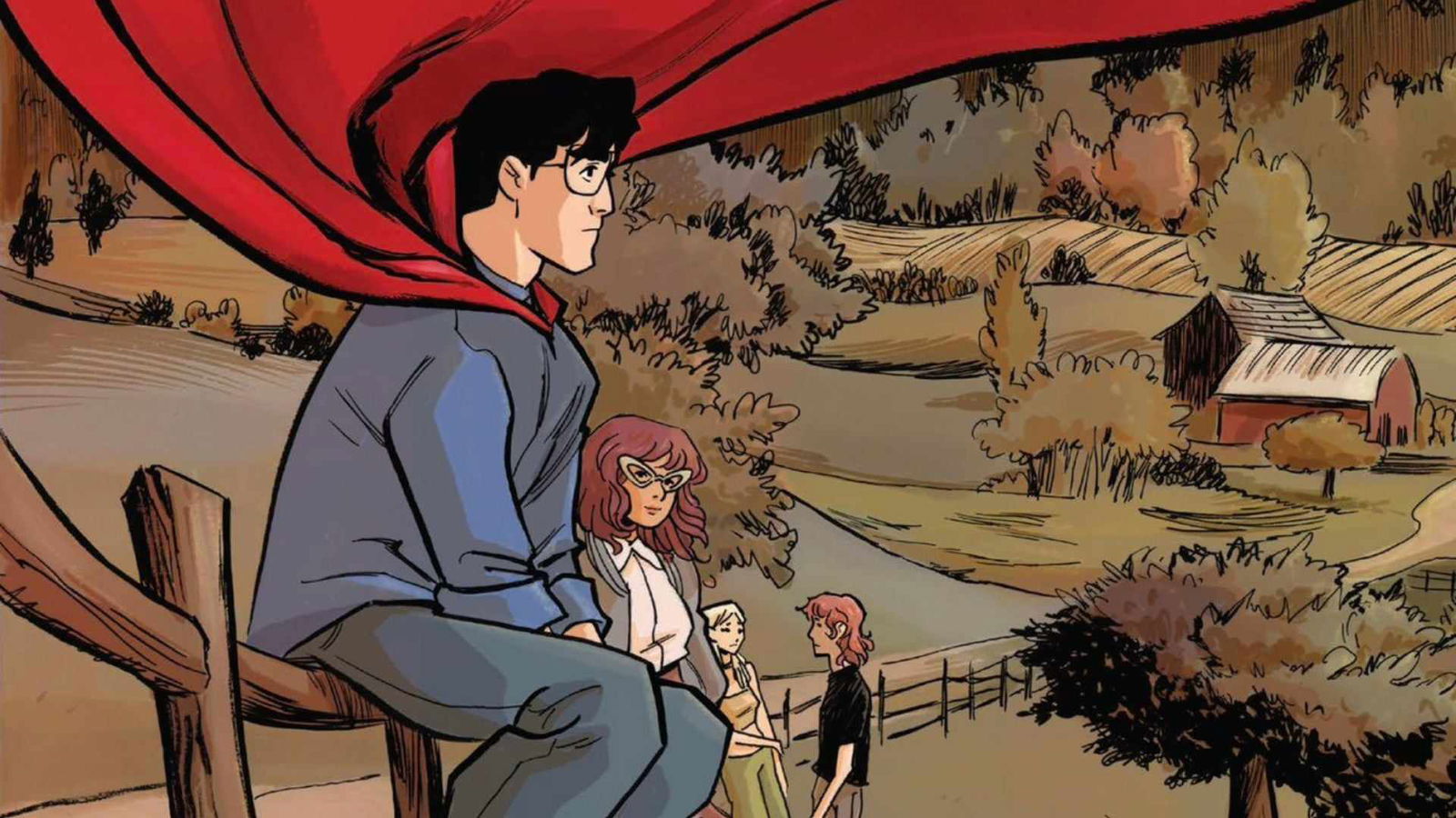 Immagine di Superman: The Harvests of Youth, il fumetto DC colorato sulle note di Taylor Swift