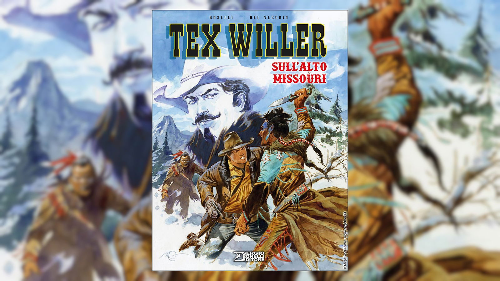 Immagine di Tex Willer Volume 6 - Sull'Alto Missouri, recensione: il giovane Tex non ama il freddo