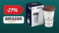 UTILISSIMA Travel Mug De'Longhi a 12€: SCONTATA del 27% su Amazon!