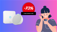 OFFERTA LAMPO AMAZON: Ring Intercom + Echo Pop in sconto del 73%