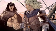 Copertina di L'ombra del drago, Conan e Dragonero fanno squadra in un'epica avventura cartacea