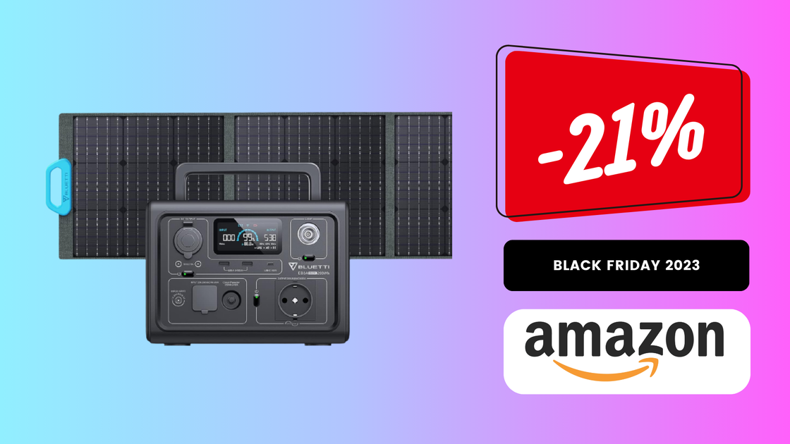 Copertina di SVUOTATUTTO AMAZON: Generatore Solare in sconto del 21%