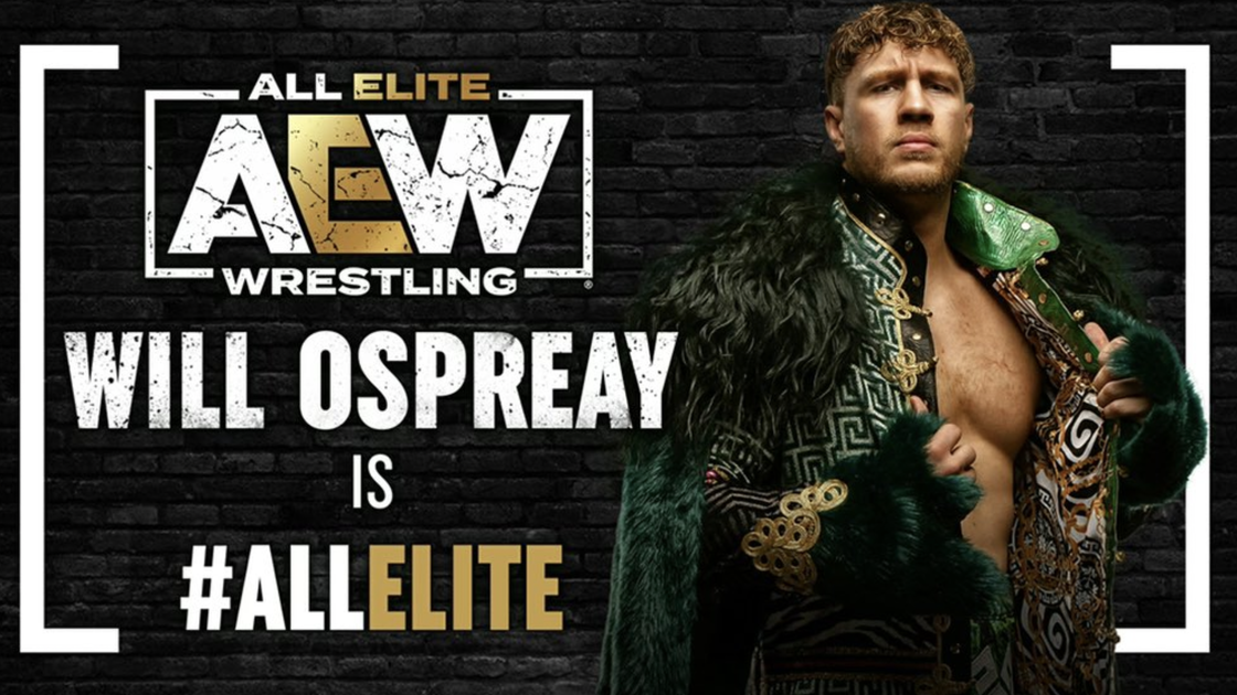 Copertina di Will Ospreay ha firmato per la AEW [VIDEO]