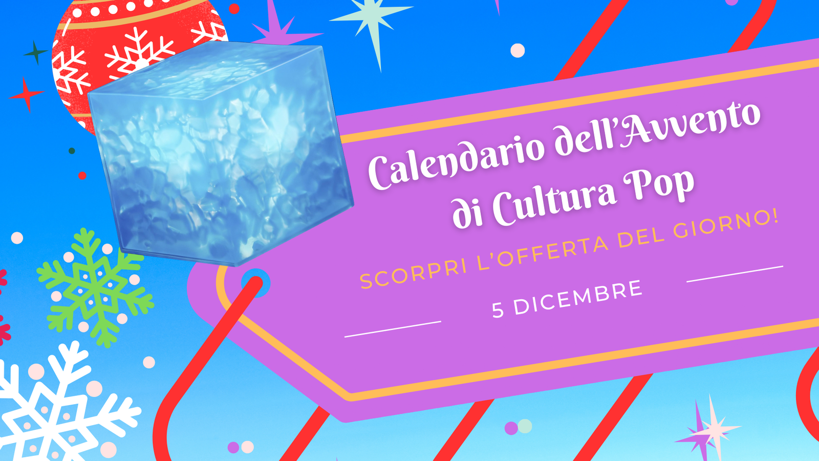 Immagine di Calendario dell'avvento di CPOP: scopri l'offerta del 5 dicembre