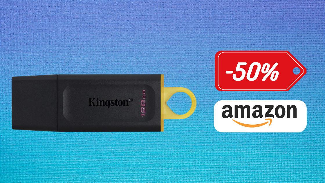 Sconto del 50% su questa chiavetta USB Kingston da 128GB! Tua con 9€! -  CulturaPop