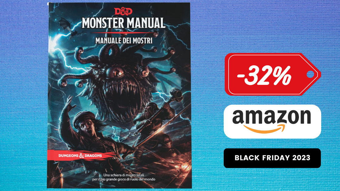 Copertina di SVUOTATUTTO AMAZON: Dungeons & Dragons - Manuale Dei Mostri in sconto del 32%