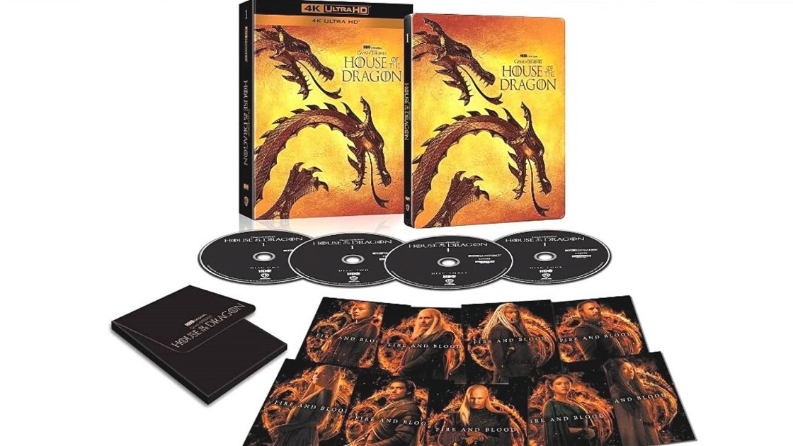 Copertina di Ecco l'edizione Home Video di House of the Dragon, data e dettagli