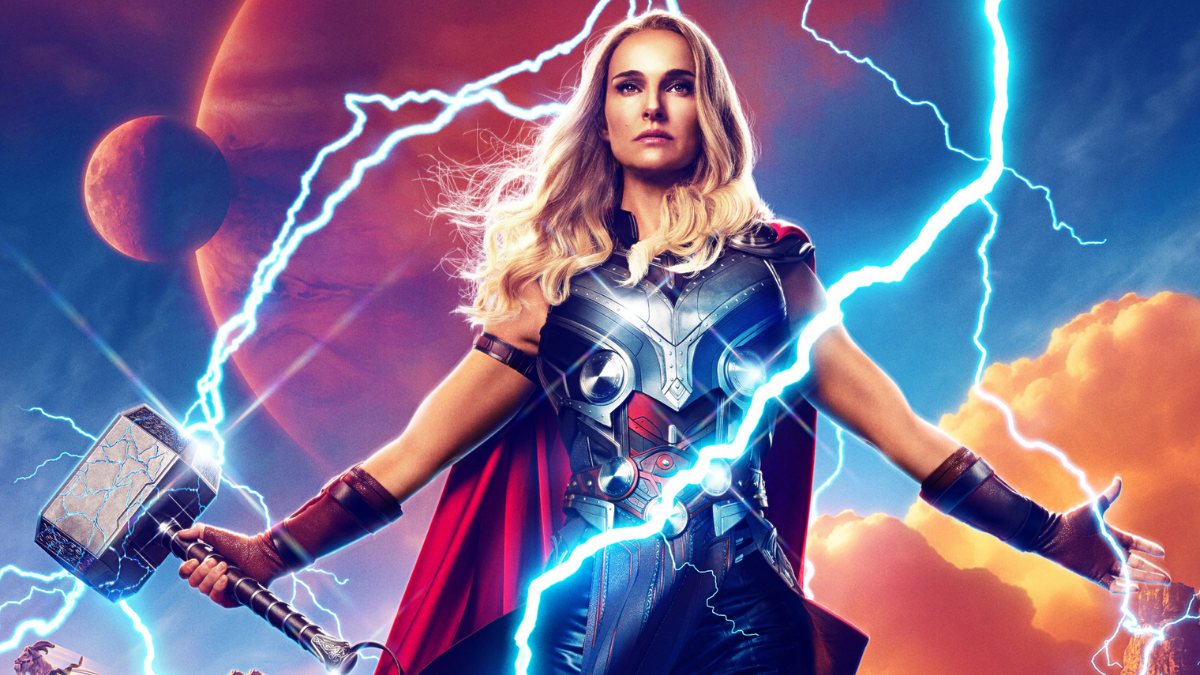 Immagine di Marvel usa un vecchio trucco per rendere Natalie Portman più alta in Thor 4